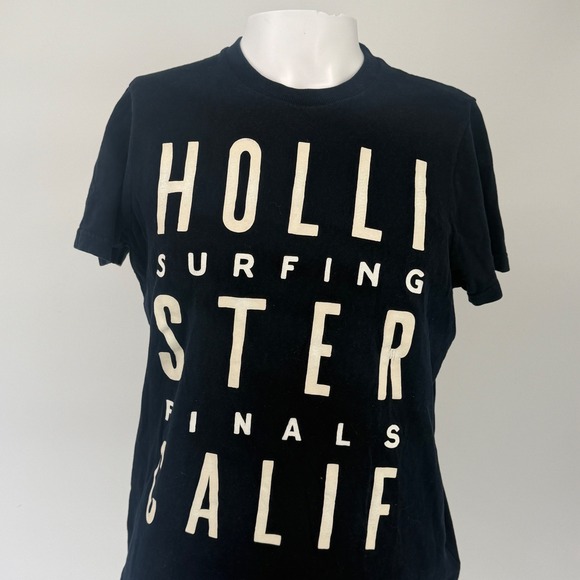 Hollister Other - Hollister Surfing Finals Calif Graphic T-Shirt Navy Blue Mens Large Short Sleeve